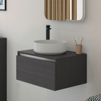 Signature Glide Mono Tall Basin Mixer Tap Single Handle - Matt Black