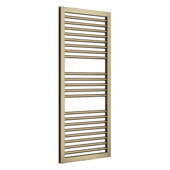 Signature Garrick Straight Heated Towel Rail 1228mm H x 500mm W | Product Image