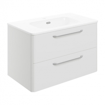 Signature Kalmar 800mm 2-Drawer Wall Hung Vanity Unit
