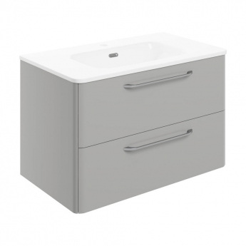 Signature Kalmar 800mm 2-Drawer Wall Hung Vanity Unit