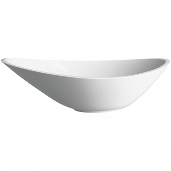 Signature Gloria Sit-On Countertop Basin 564mm Wide 0 Tap Hole - White