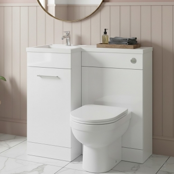 Signature Gothenburg 900mm Toilet and Basin Combination Unit | Product Image