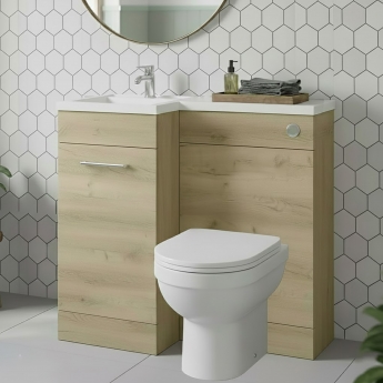 Signature Gothenburg 900mm Toilet and Basin Combination Unit | Product Image