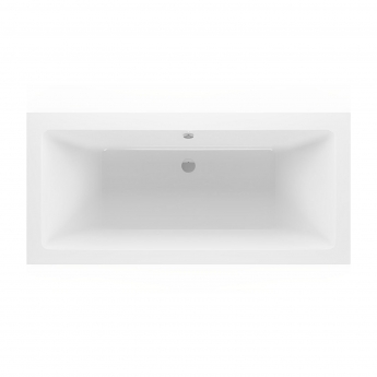 Signature Hermes Supercast Rectangular Double Ended Bath 1700mm x 700mm - 0 Tap Hole