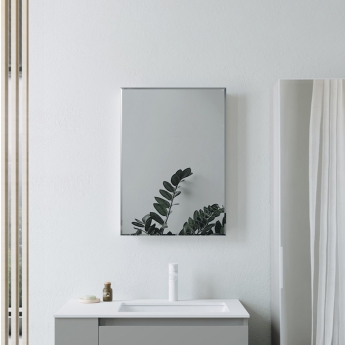 Signature Hugo Rectangular Bathroom Mirror 700mm H x 500mm W