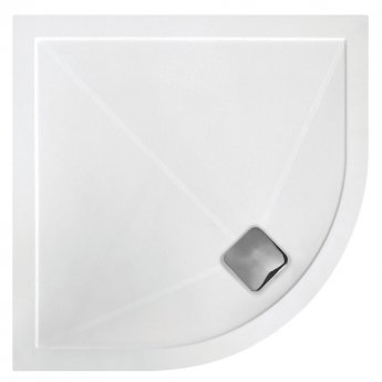 Signature Harbour Anti-Slip Offset Quadrant Shower Tray with Waste 1200mm x 900mm - Left Handed