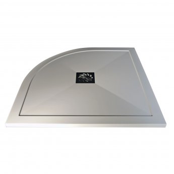 Signature Inca Quadrant Ultraslim Shower Tray with Waste 800mm x 800mm - White