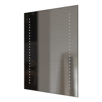Signature Isabella Front-Lit LED Bathroom Mirror with Demister Pad 700mm H x 500mm W | Product Image