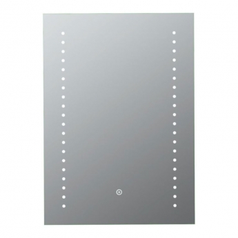 Signature Isabella Front-Lit LED Bathroom Mirror with Demister Pad 800mm H x 600mm W
