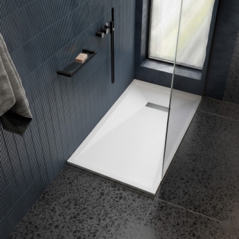 Signature Linear Slimline 25mm Rectangular Shower Tray | Product Image