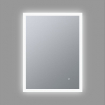 Signature Luca Surround-Lit LED Bathroom Mirror with Demister Pad 800mm H x 600mm W