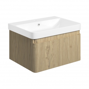 Signature Lucille 600mm 1-Drawer Wall Hung Vanity Unit