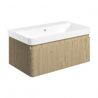 Signature Lucille 800mm 1-Drawer Wall Hung Vanity Unit