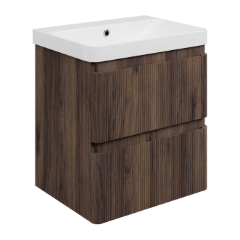 Signature Lucille 605mm 2-Drawer Wall Hung Vanity Unit | Product Image