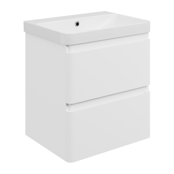 Signature Lucille 605mm 2-Drawer Wall Hung Vanity Unit | Product Image