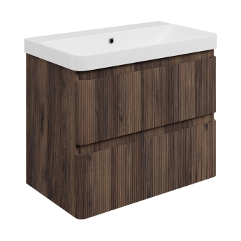 Signature Lucille 805mm 2-Drawer Wall Hung Vanity Unit | Product Image