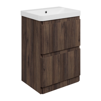 Signature Lucille 605mm 2-Drawer Floor Standing Vanity Unit | Product Image