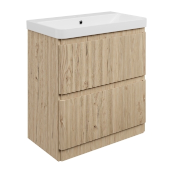Signature Lucille 805mm 2-Drawer Floor Standing Vanity Unit | Product Image