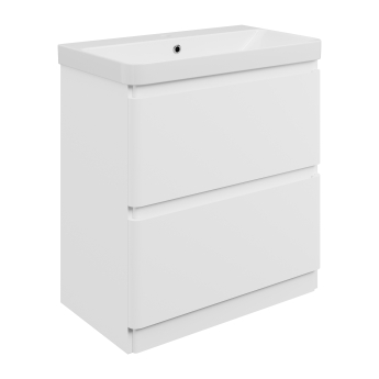 Signature Lucille 805mm 2-Drawer Floor Standing Vanity Unit | Product Image