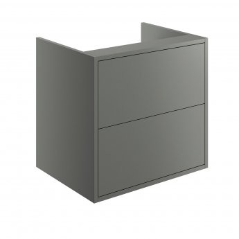 Signature Lund 600mm 2-Drawer Wall Hung Countertop Vanity Unit