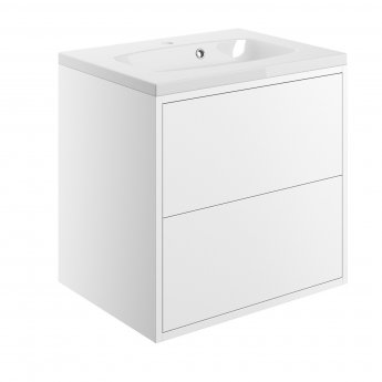 Signature Lund 600mm 2-Drawer Wall Hung Vanity Unit