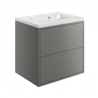 Signature Lund 600mm 2-Drawer Wall Hung Vanity Unit