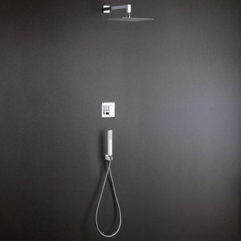 Vema Lys Manual Concealed Shower Valve with Diverter Single Handle - Chrome