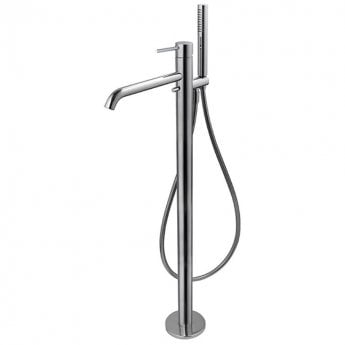 Vema Maira Freestanding Bath Shower Mixer Tap with Shower Kit - Chrome