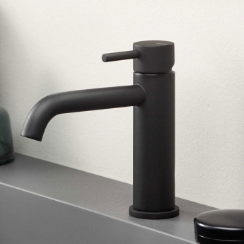 Vema Maira Basin Mixer Tap Deck Mounted - Matt Black