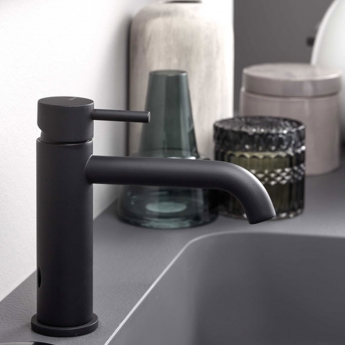 Vema Maira Basin Mixer Tap Deck Mounted - Matt Black