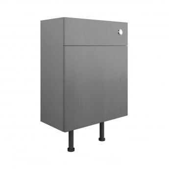 Signature Malmo Back to Wall WC Toilet Unit 500mm Wide - Grey Ash