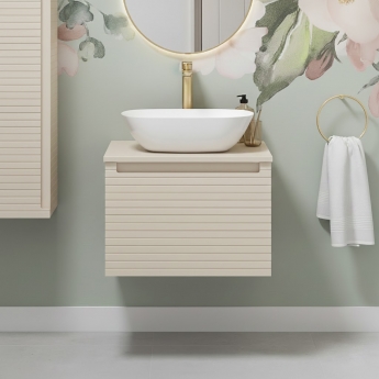 Signature Marshal 600mm 1-Drawer Wall Hung Countertop Vanity Unit