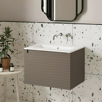 Signature Marshal 600mm 1-Drawer Wall Hung Vanity Unit