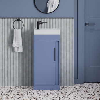 Signature Helsinki 400mm 1-Door Floor Standing Vanity Unit