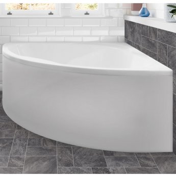 Signature Cove Double Ended Corner Bath Only 1350mm x 1350mm - 0 Tap Hole