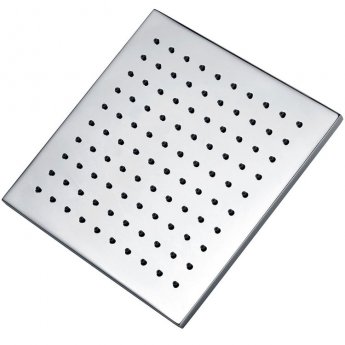 Signature Square ABS Shower Head 200mm x 200mm - Chrome