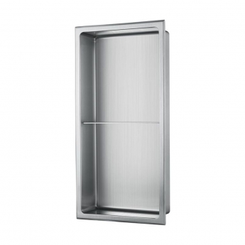 Signature Shower Niche 610mm H x 305mm W - Stainless Steel