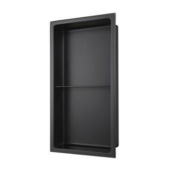 Signature Shower Niche 610mm H x 305mm W - Matt Black