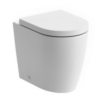 Signature Nazca Rimless Comfort Height Back to Wall Toilet - Soft Close Seat