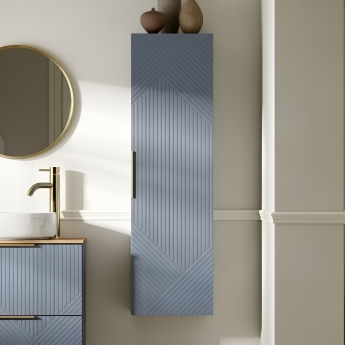 Signature Nouveau 350mm Wall Hung 1-Door Tall Storage Unit | Product Image
