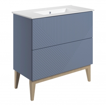 Signature Nouveau 815mm 2-Drawer Floor Standing Vanity Unit