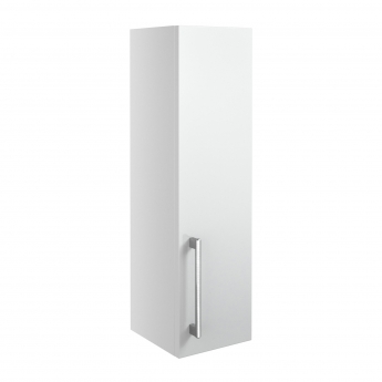 Signature Oslo Wall Hung 1-Door Storage Unit 200mm Wide - White Gloss