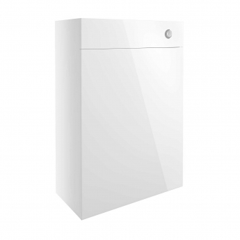 Signature Oslo Back to Wall WC Toilet Unit 600mm Wide - White Gloss