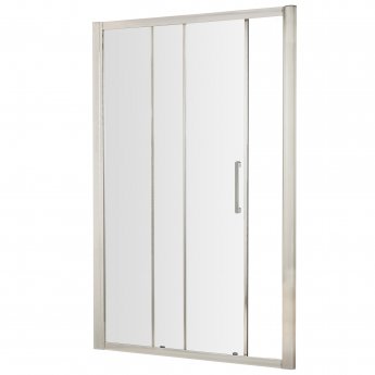 Peak Sliding Shower Door with Handle 1100mm Wide - 8mm Glass