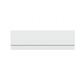 Signature Lucid Acrylic Bath Front Panel 510mm H x 1600mm W - White
