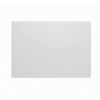 Signature Lucid Acrylic Bath End Panel 510mm H x 750mm W - White
