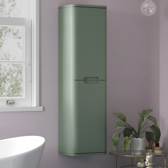 Signature Randers 350mm Wall Hung 2-Door Tall Storage Unit