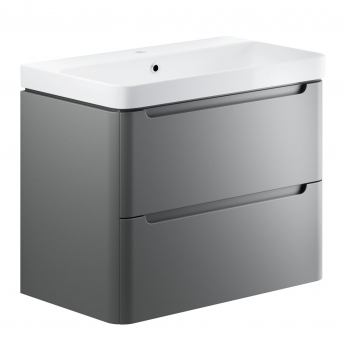 Signature Randers 800mm 2-Drawer Wall Hung Vanity Unit