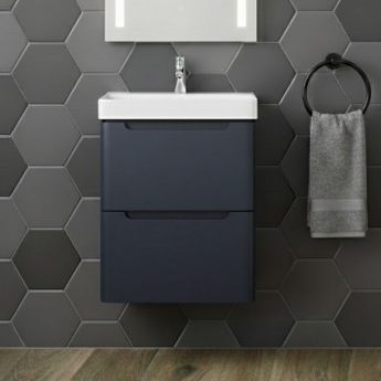Signature Randers 600mm 2-Drawer Wall Hung Vanity Unit