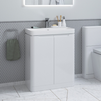 Signature Randers 800mm 2-Door Floor Standing Vanity Unit
